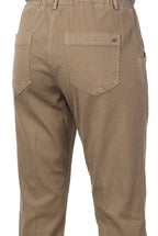New York Jogger pantalone chino donna in twill stretch relaxed fit