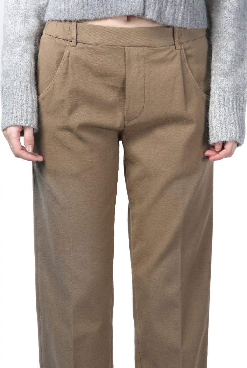 New York Jogger pantalone chino donna in twill stretch relaxed fit