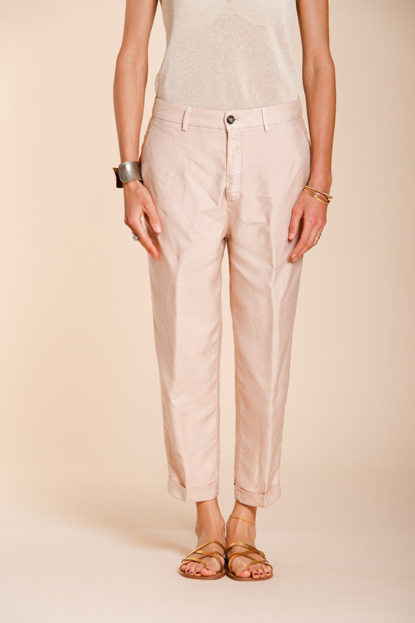 Linda Summer women's chino pants in canvas relaxed fit