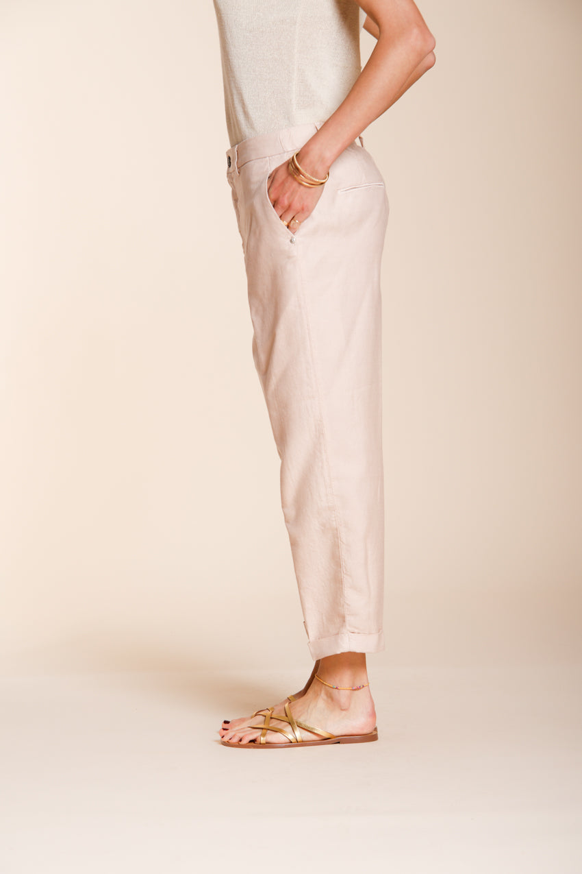 Linda Summer women's chino pants in canvas relaxed fit