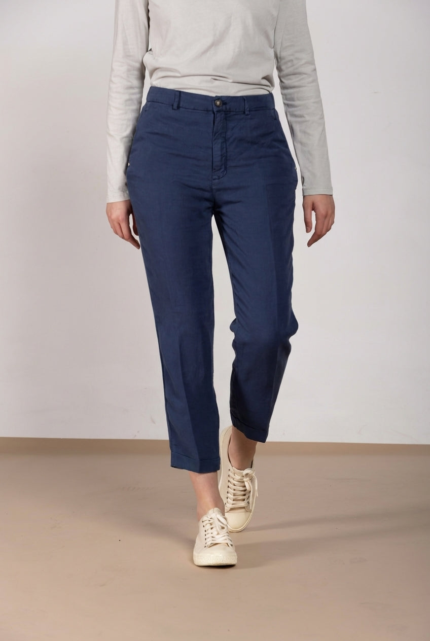 Linda Summer women's chino pants in canvas relaxed fit