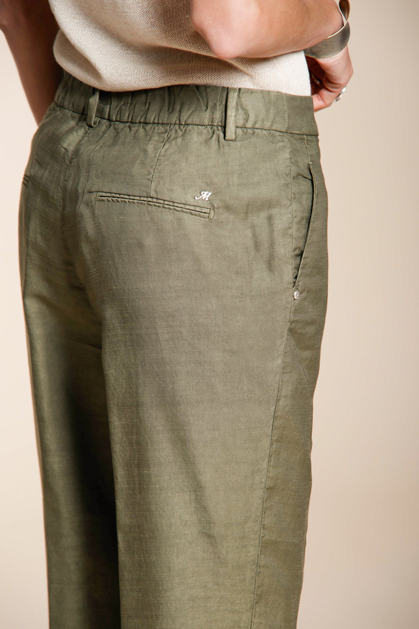 Linda Summer women's chino pants in canvas relaxed fit