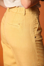 Linda Summer Damen Chino Jogger Hose  e in Leinen  Relaxed Fit