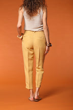 Linda Summer Damen Chino Jogger Hose  e in Leinen  Relaxed Fit