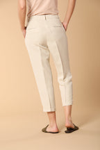 Linda Summer Damen Chino Jogger Hose in Leinen Relaxed Fit