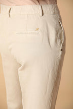 Linda Summer Damen Chino Jogger Hose in Leinen Relaxed Fit