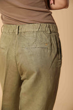 Linda Summer Damen Chino Jogger Hose in Leinen Relaxed Fit