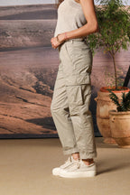 Judy Archivio Damen Cargo-Hose aus Stretch-Baumwoll-Twill Relaxed Fit