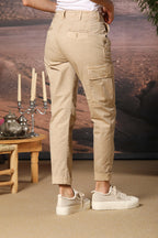 Judy Archivio Damen Cargo-Hose aus Stretch-Baumwoll-Twill Relaxed Fit