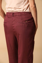 New York Cozy Straight Damen Chino Jogger Hose im Modal Straight Fit