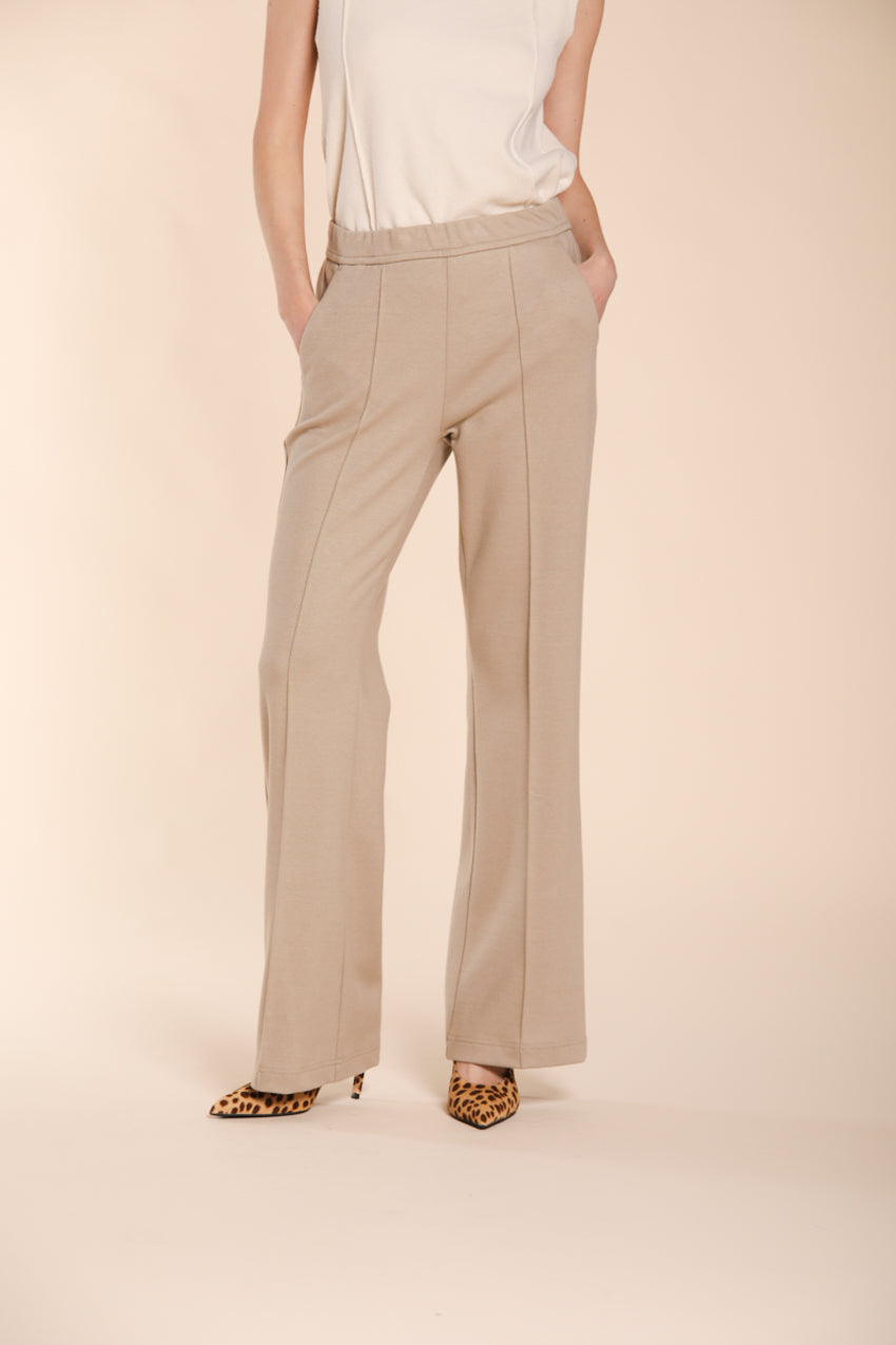 Foto 4 Easy Straight pantalone chino donna in jersey straight fit