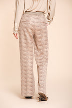 Foto 5 Easy Straight Elax pantalone chino donna in jersey lurex straight fit