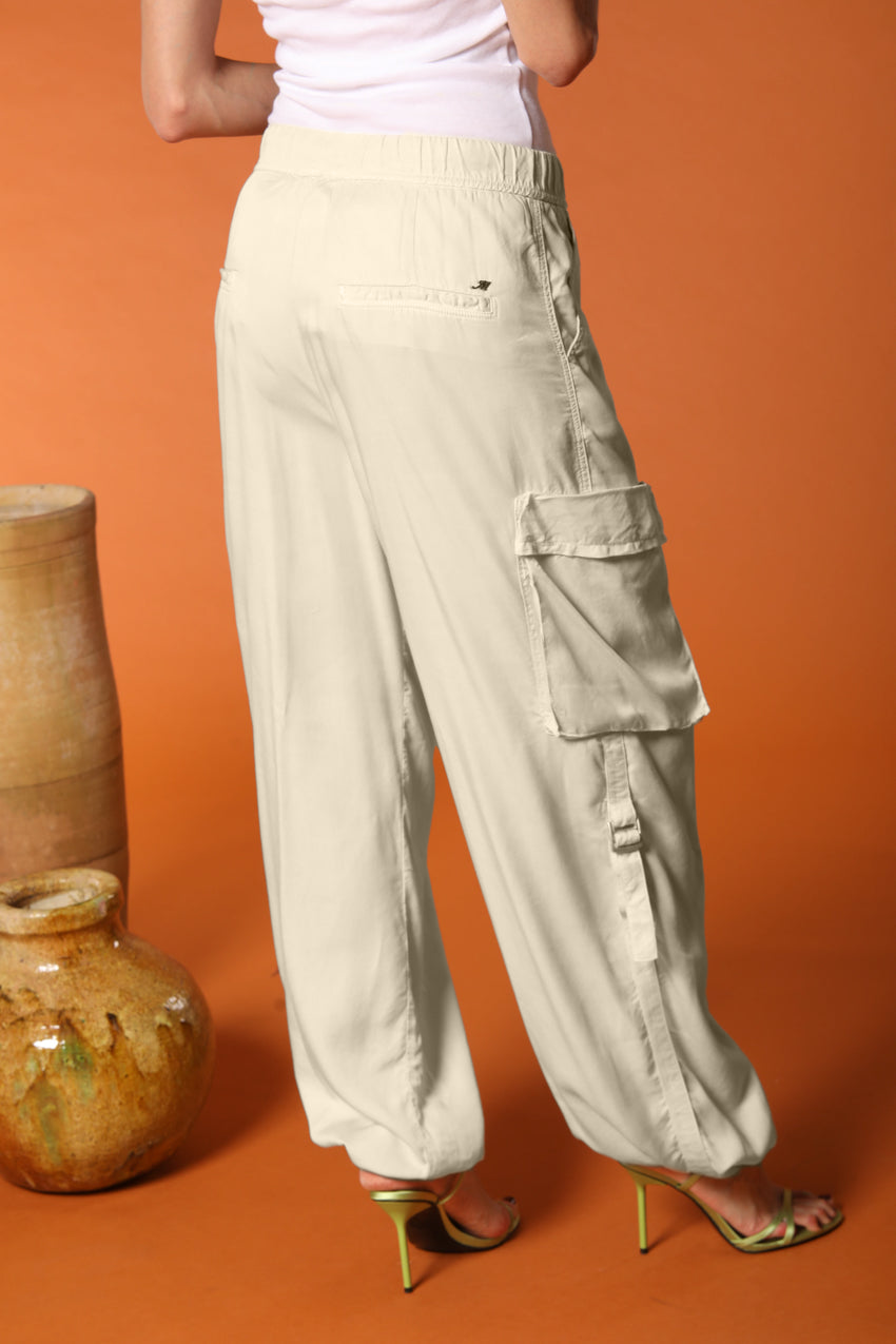 Francis Damen Cargo Jogger aus Baumwolle Modal Wide Leg