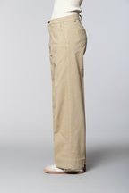 New York Studio Damen-Chinohose aus Baumwoll-Woll-Mix wide leg