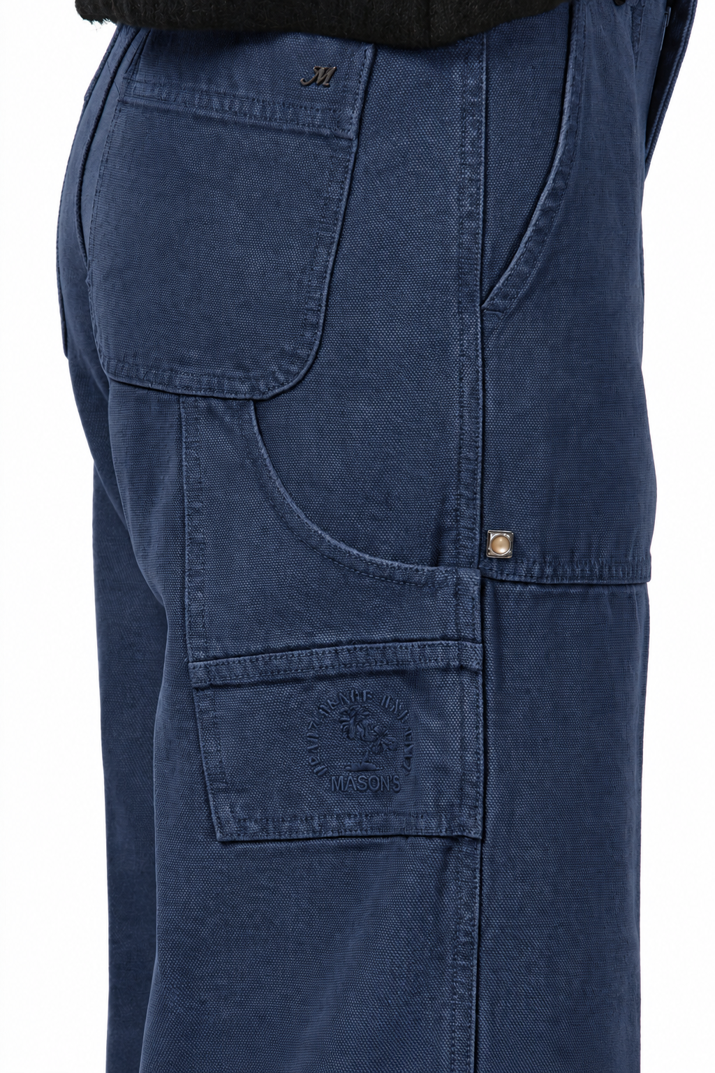 Dallas Wide women’s chino pants in canvas with straight fit
