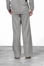 New York Studio Elax women’s chino pants in knit-effect jersey with straight fit