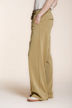 New York Studio Elax pantalone chino jogger donna in jersey straight fit
