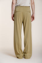 New York Studio Elax pantalone chino jogger donna in jersey straight fit