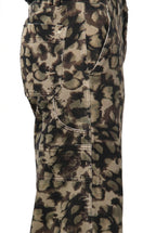 Dallas Wide Work pantalone chino donna in bull fantasia camouflage straight fit