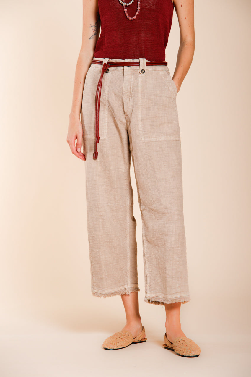 Vivienne Work pantalón cargo mujer en esterilla balloon fit