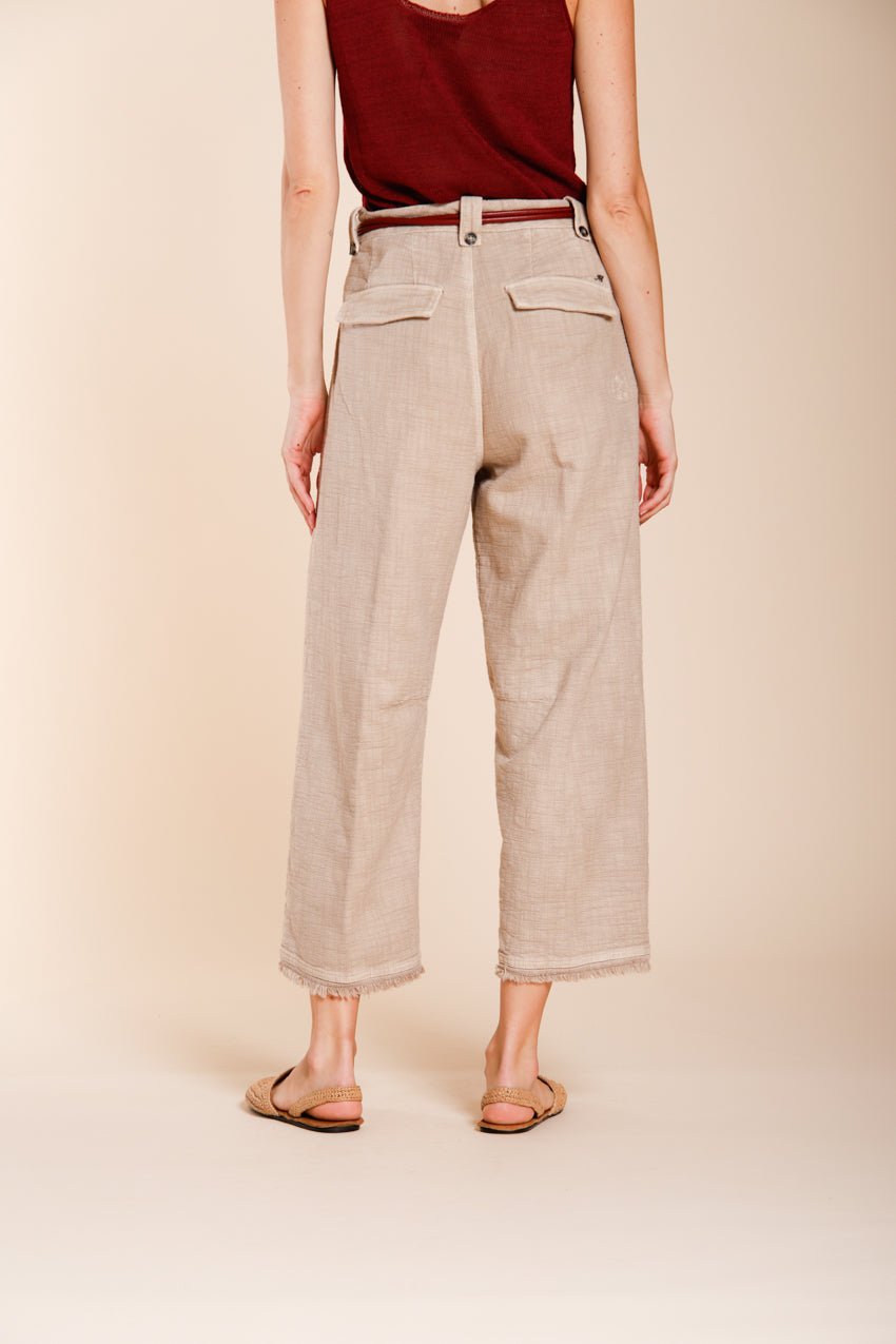 Vivienne Work pantalón cargo mujer en esterilla balloon fit