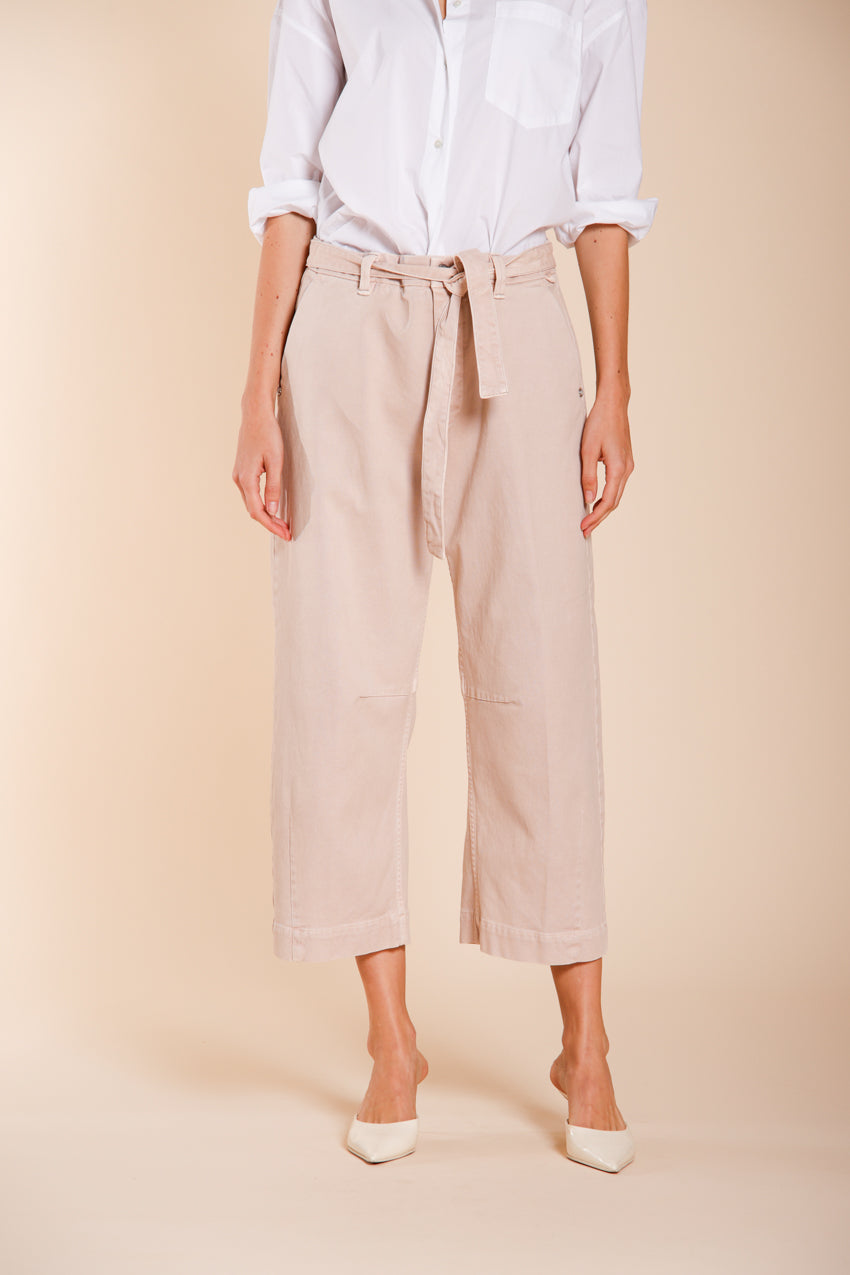 Vivienne City pantalone chino donna in bull stretch balloon fit