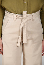 Vivienne City pantalón chino mujer en bull stretch balloon fit