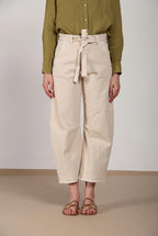 Vivienne City pantalón chino mujer en bull stretch balloon fit