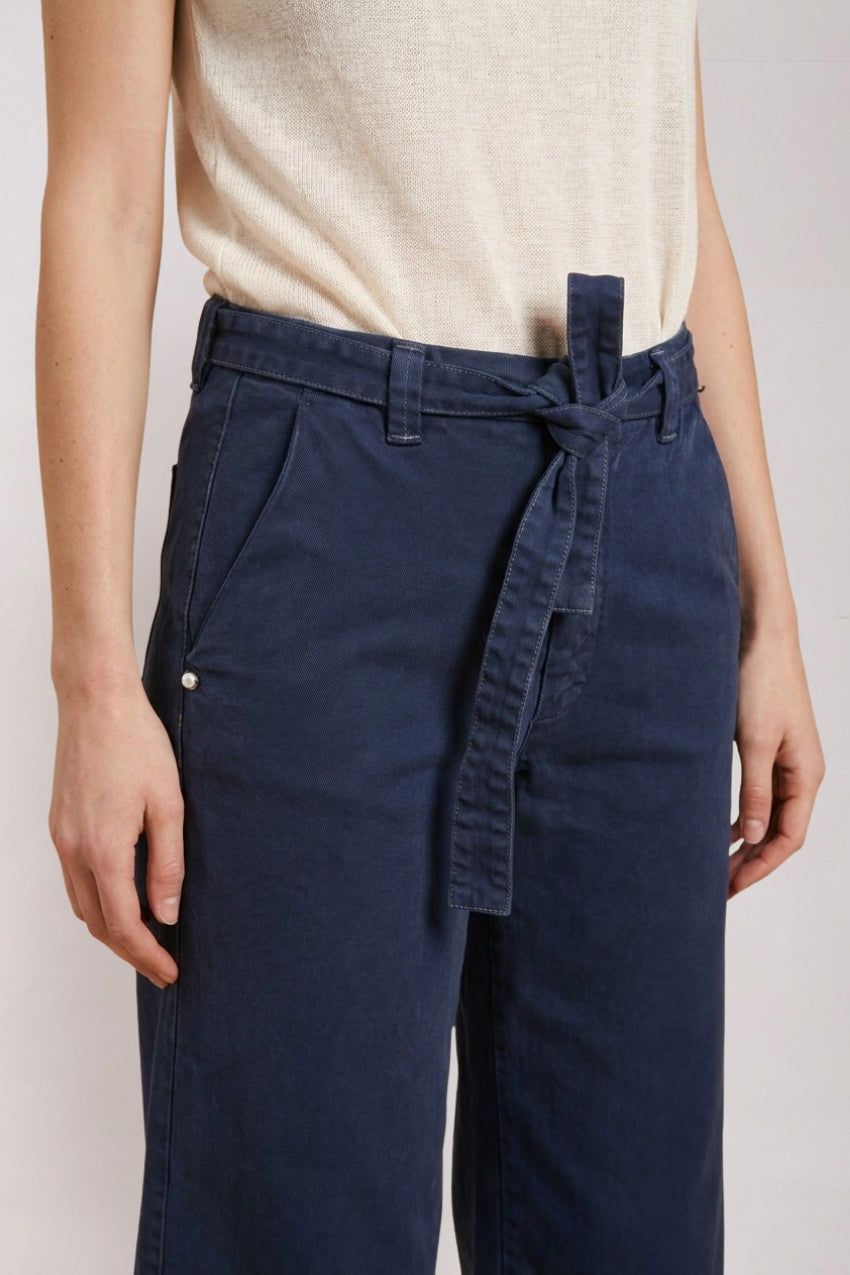 Vivienne City women's chino pants in bull stretch balloon fit