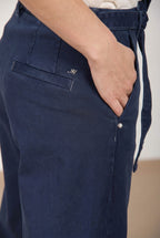 Vivienne City pantalón chino mujer en bull stretch balloon fit