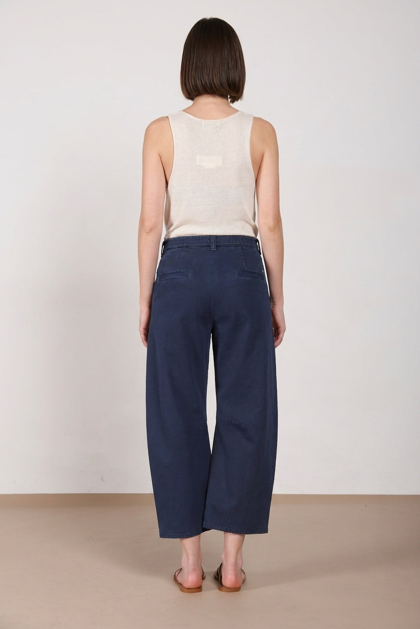 Vivienne City pantalón chino mujer en bull stretch balloon fit