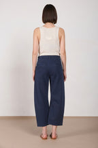 Vivienne City pantalón chino mujer en bull stretch balloon fit