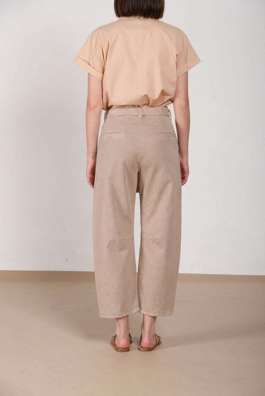 Vivienne City women's chino pants in stretch bull balloon fit