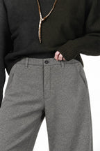 Vivienne City pantalone chino donna in lana baloon fit
