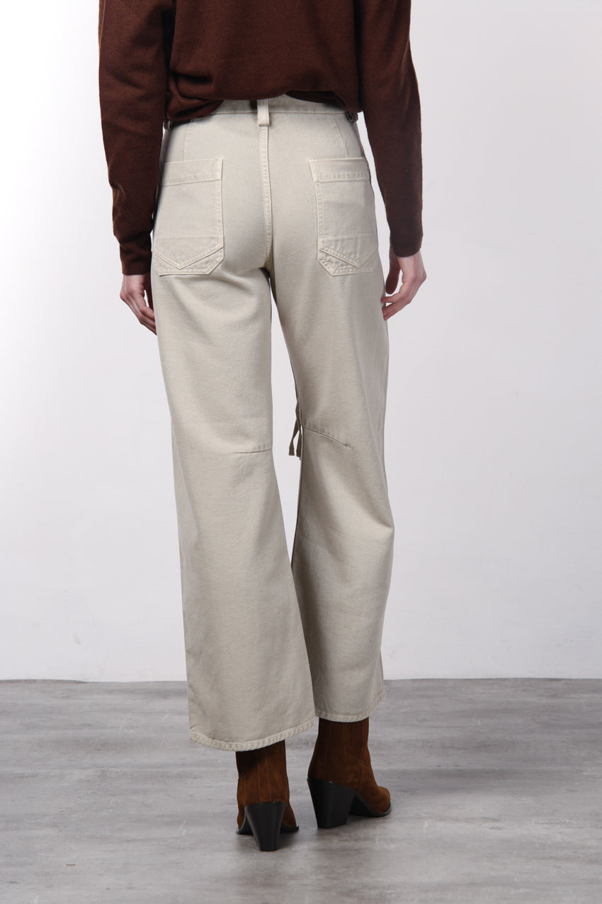 Valerie pantalone chino donna in twill baloon fit