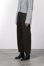Venice pantalone chino donna in twill baloon fit ①