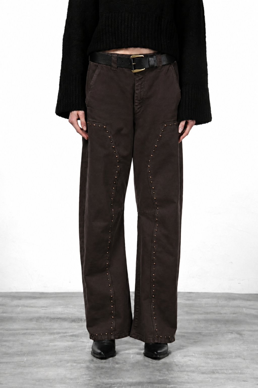 Silvye pantalón chino de mujer en twill balloon fit