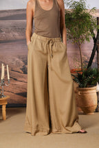 Portofino Damen Chinohose aus Modal wide leg