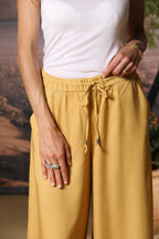 Portofino Damen Chinohose aus Modal wide leg