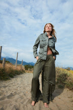 Portofino Damen Chinohose aus Modal wide leg