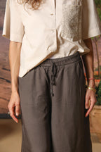 Portofino Damen Chinohose aus Modal  wide leg