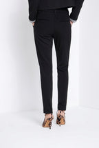 New York Slim pantalone chino donna in jersey tecnico slim fit ①