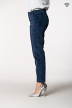 New York Slim pantalon chino femme en velours côtelé slim fit ①