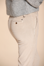 New York Slim pantalon chino femme en velours côtelé slim fit ①
