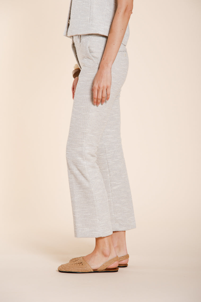 New York Trumpet pantalon chino femme en jersey à grain de riz slim fit