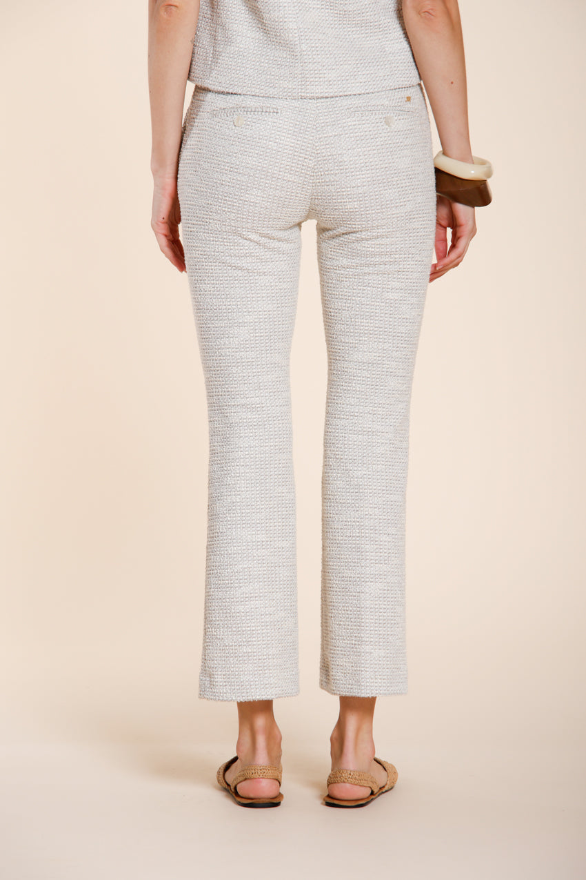 New York Trumpet pantalon chino femme en jersey à grain de riz slim fit