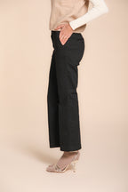 New York Trumpet Damen-Chinohose aus Gabardine Slim Fit