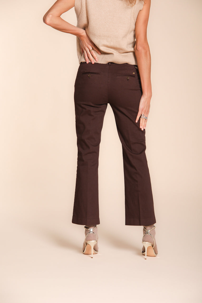 New York Trumpet women’s chino trousers in gabardine slim fit