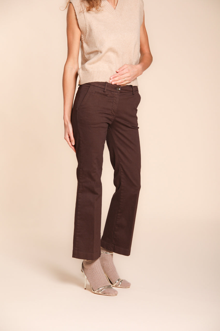 New York Trumpet women’s chino trousers in gabardine slim fit