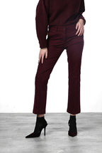 New York Trumpet women’s chino pants in gabardine with slim fit ①